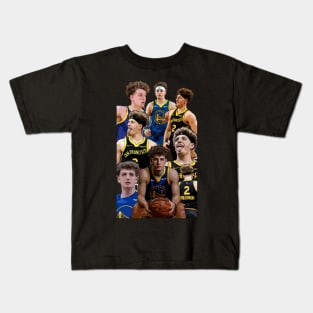 Brandin Podziemski Basketball Art Kids T-Shirt